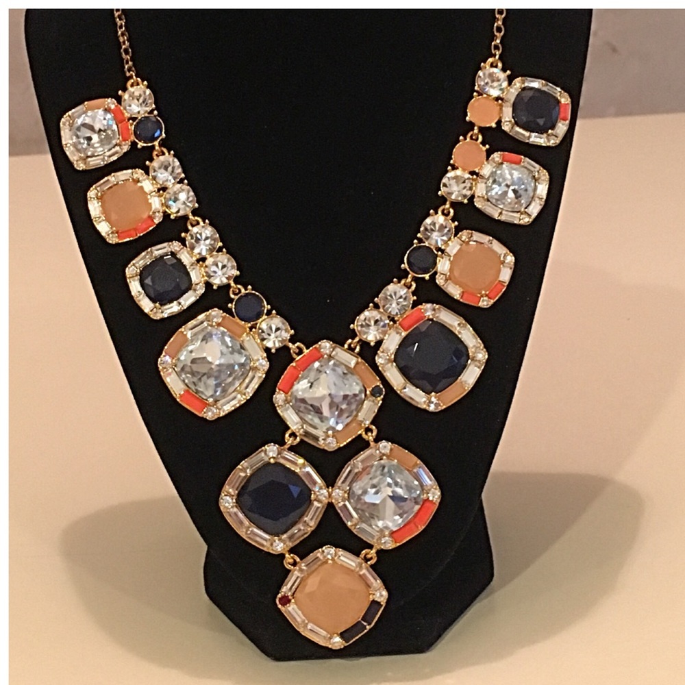 Kate Spade statement bib necklace.